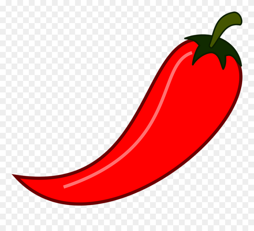 Chili Chile Spicy - Chile Vector Png Clipart