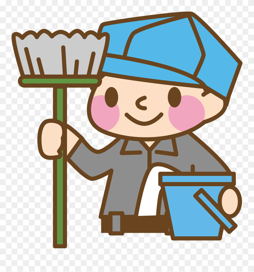 掃除 イラスト フリー 素材 Clipart