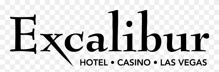 Transparent Chili Cook Off Clipart Black And White - Excalibur Logo Las Vegas - Png Download