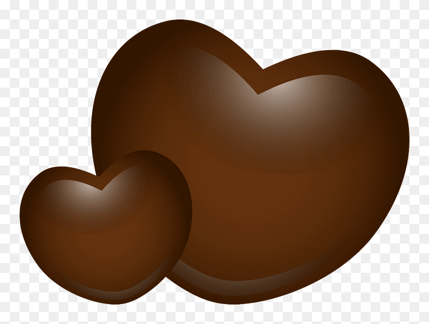 Valentine"s Day Chocolate Heart Clipart - Heart - Png Download