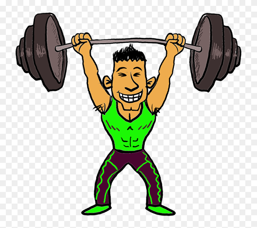 Olympic Clipart Olympic Weightlifting - Weight Lifting Png Transparent Png