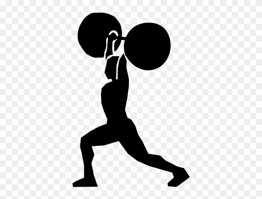 Olympic Weightlifting Clean&jerk 2 Png Images - Weight Lifting Clipart Png Transparent Png