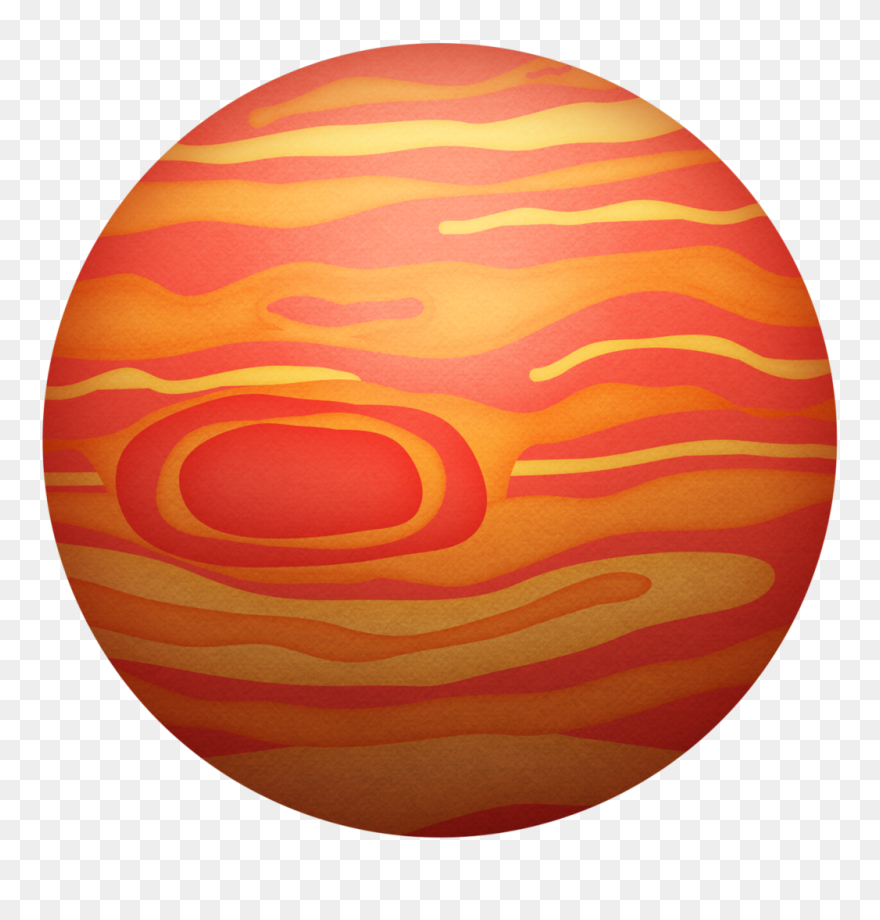 Jupiter Clipart , Png Download - Easy To Draw Jupiter With Color Transparent Png