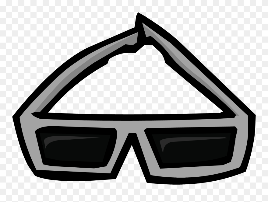 Club Penguin Rewritten Wiki - 3d Glasses Club Penguin Transparent Clipart