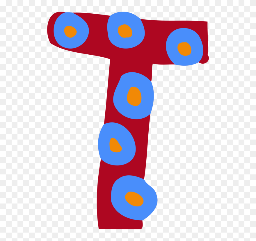 Angle,area,text - Clip Art Letter Of T - Png Download