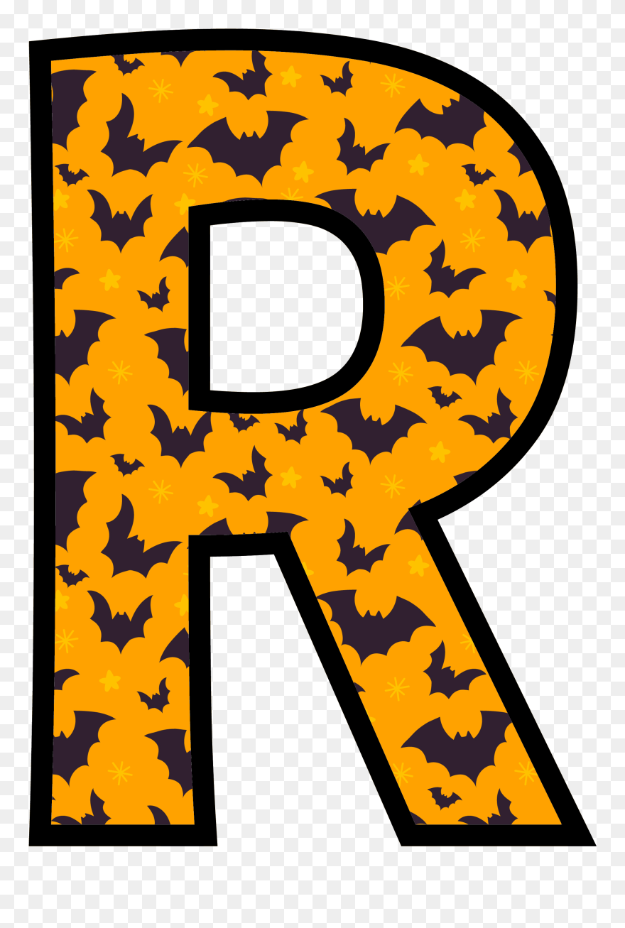 Abecedario Para Cartel Halloween Clipart