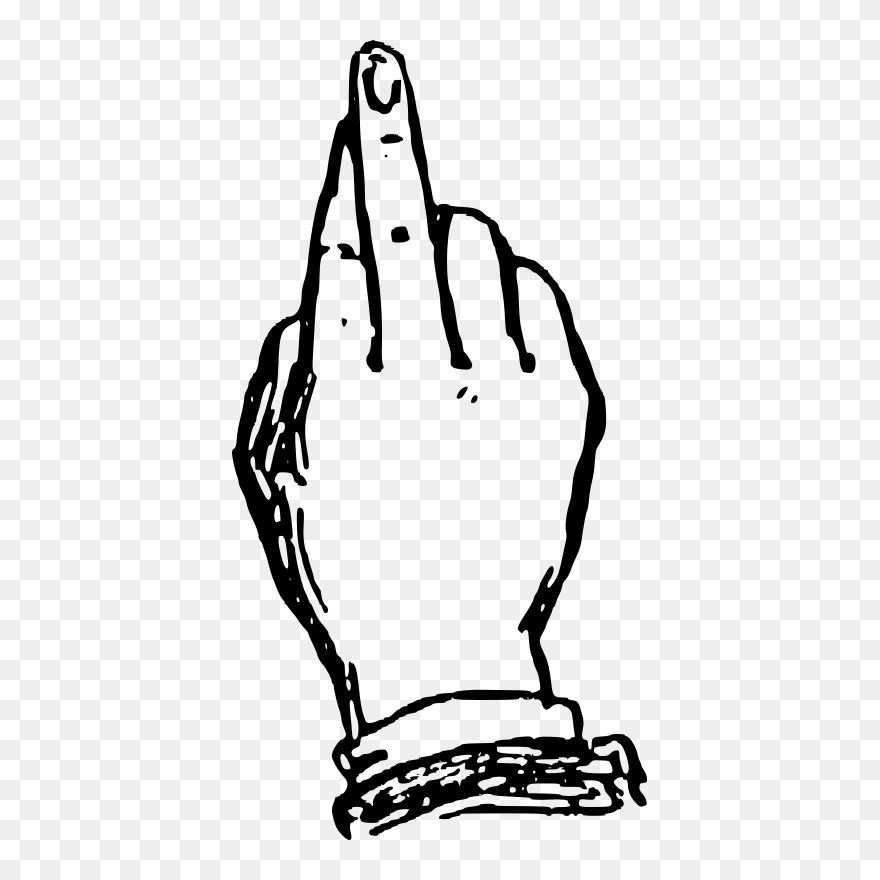 Deaf Alphabet R Png Clip Arts - Sign Language Transparent Png