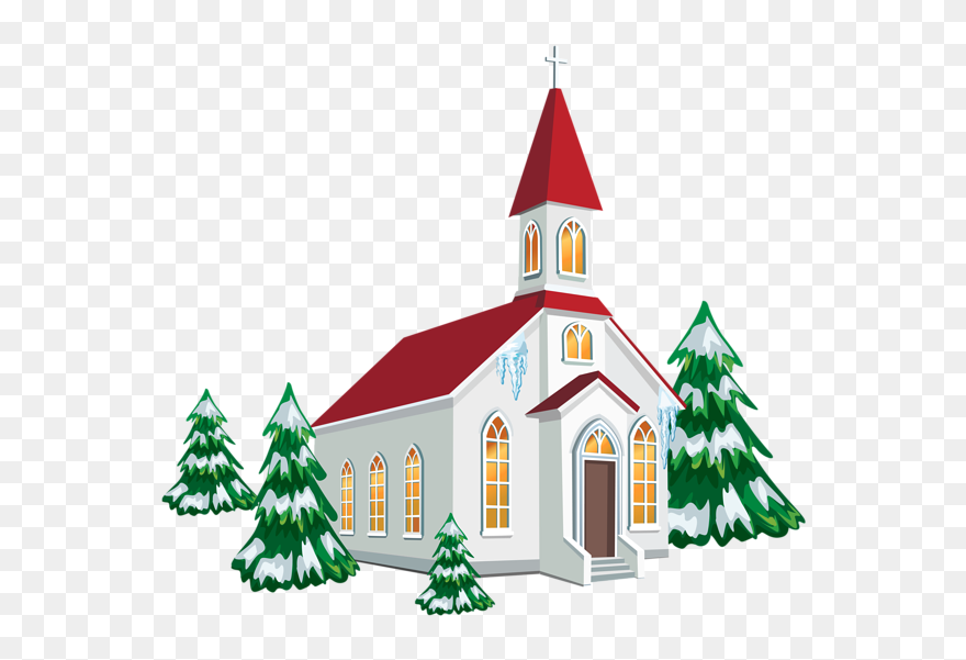 Religious Clipart Advent - Church Christmas Clip Art - Png Download
