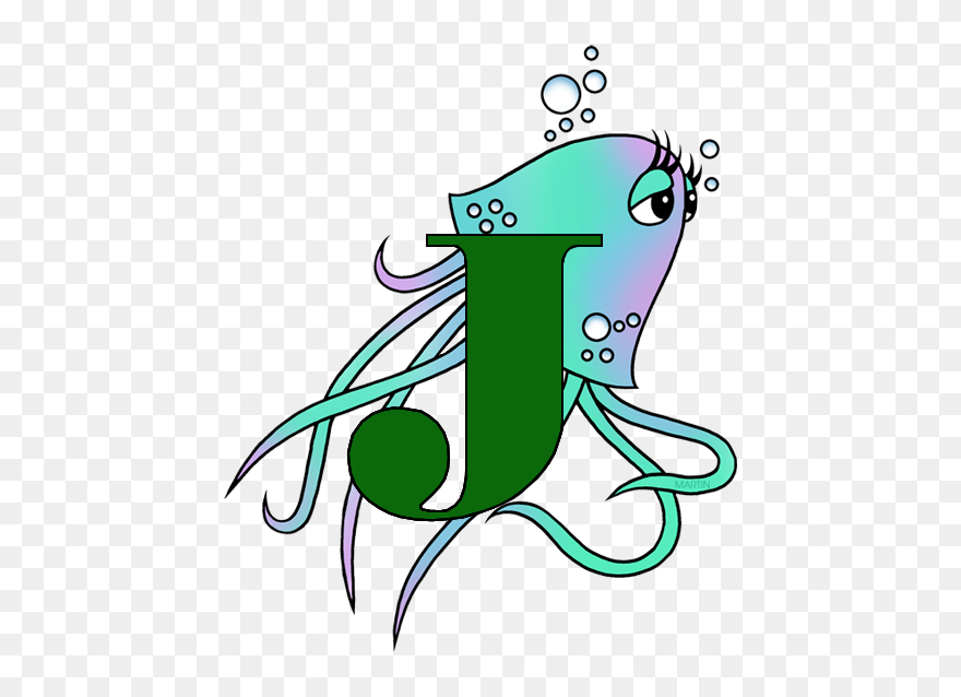 Letter J - Illustration Clipart