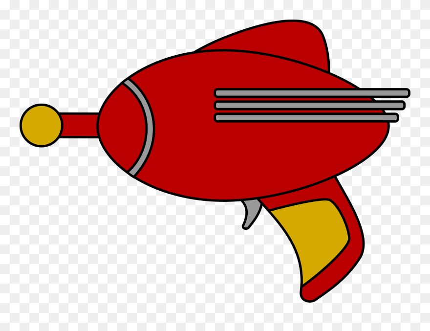 Cartoon Ray Gun Png Clipart