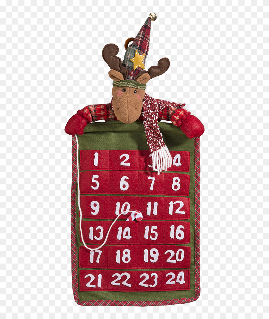 Advent Calendar "moose - Illustration Clipart