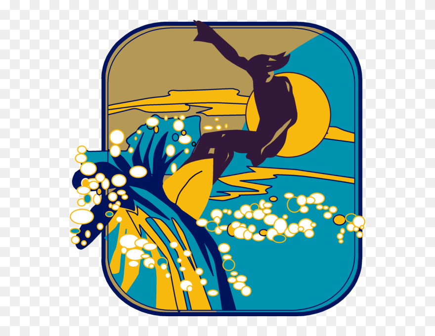 Surfing Clipart