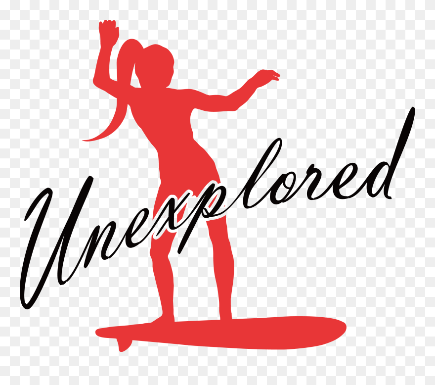 Surfing Silhouette Clip Art - Png Download