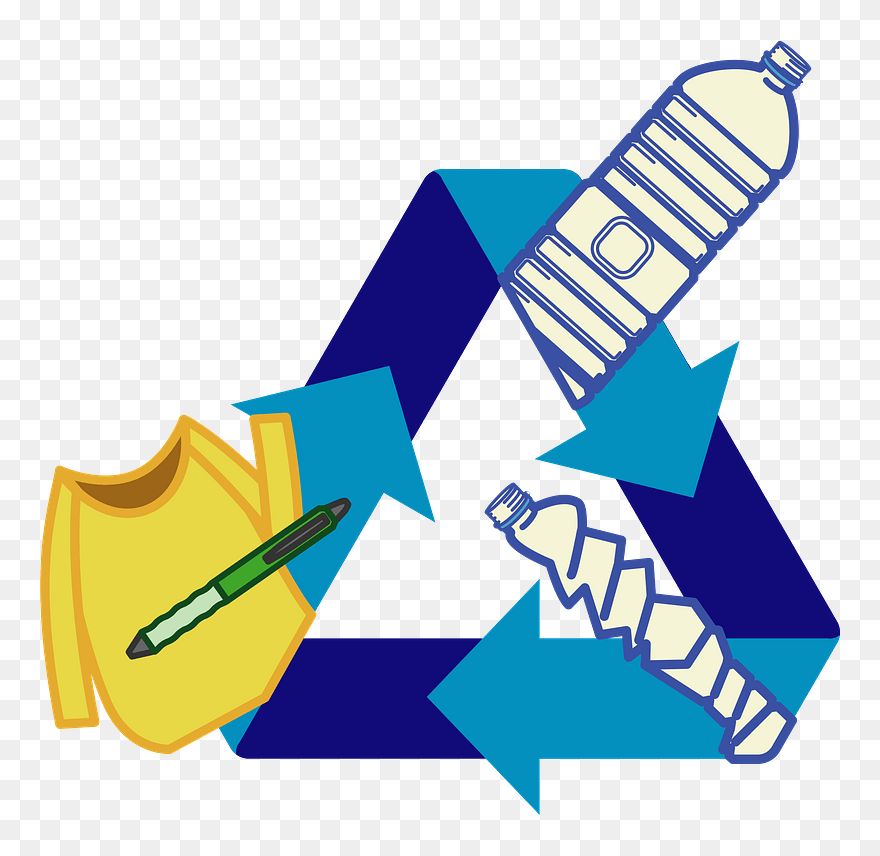 Recycle Plastic Bottle Clipart - Png Download