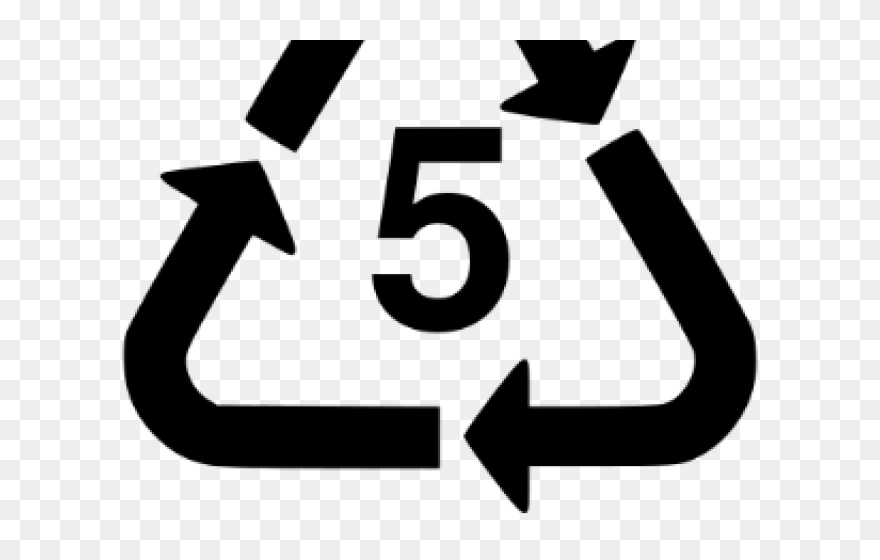 Transparent Recycle Clip Art - Low-density Polyethylene - Png Download