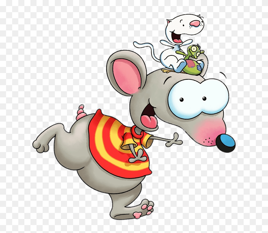 Binoo And Patch On - Toopy And Binoo Drawing Clipart