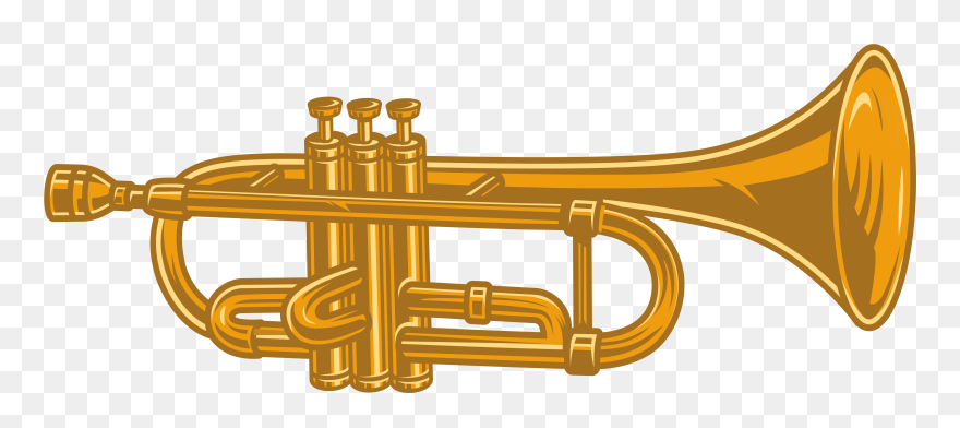 Trumpet Clip Art Free, Trumpet Transparent Png Images - Png Clipart Trumpet Png