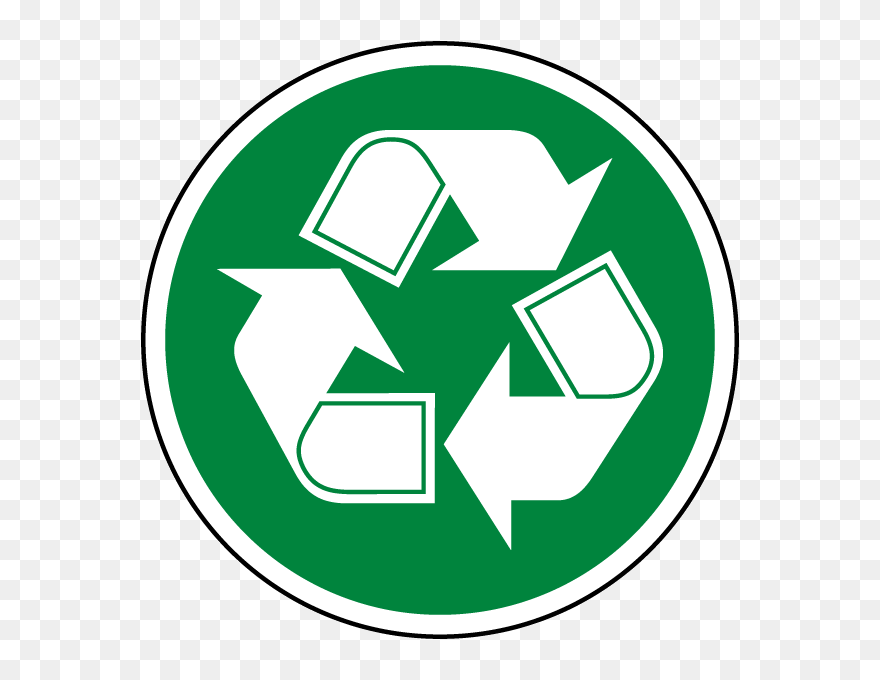 Recycle Emblem - Recycle Symbol In A Circle Clipart