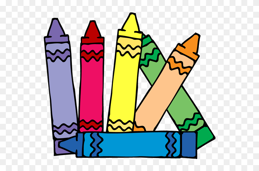 Pre K Clipart - Crayons Clipart - Png Download