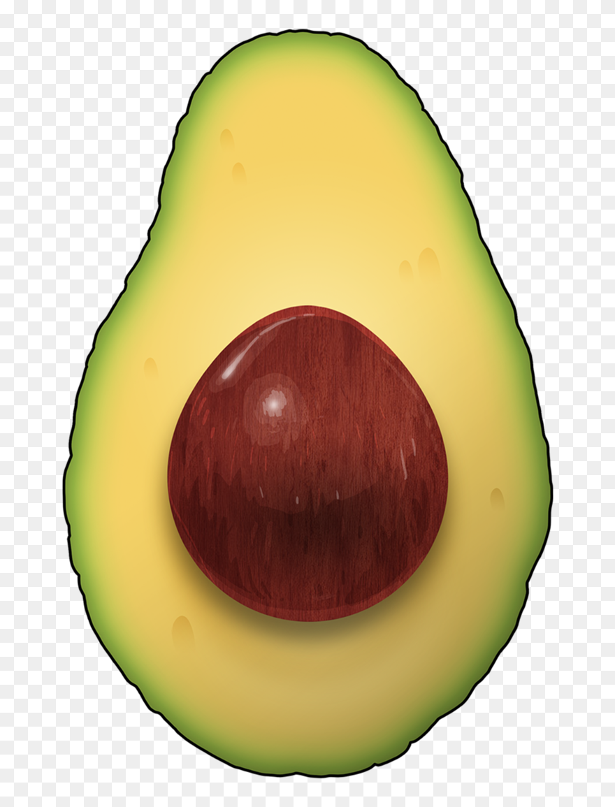 Avocado Watermelon Clip Art Nutrition Vegetable - Banana - Png Download