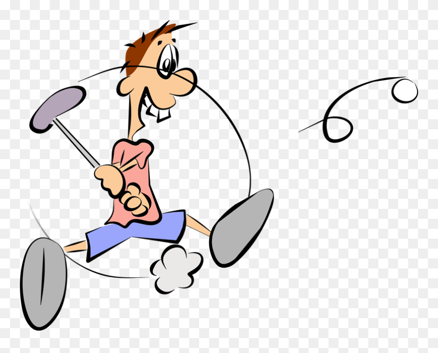 Cartoon Reviewwalls Co - Golf Cartoon Png Clipart