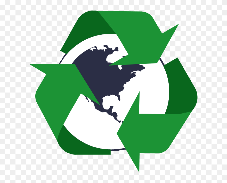 Recycling World Icon - Globe Icon No Border Clipart