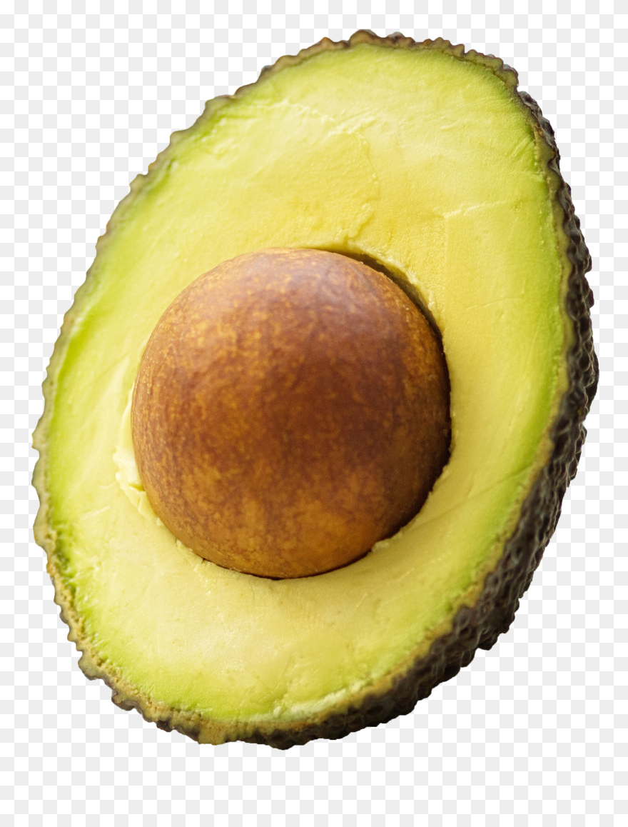 Avocado Clipart One - Avocado Transparent - Png Download