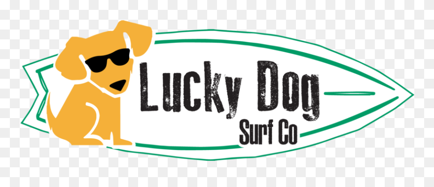 Surf Clipart Dog Beach - Graphic Design - Png Download