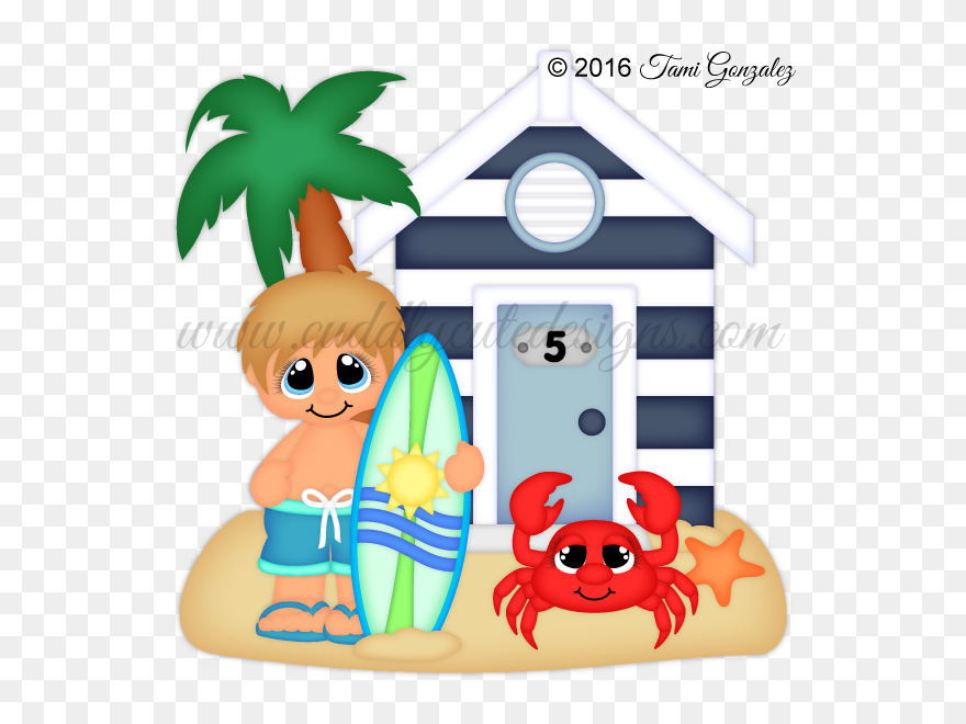 Surfing Clipart Surfer Guy - Cartoon - Png Download
