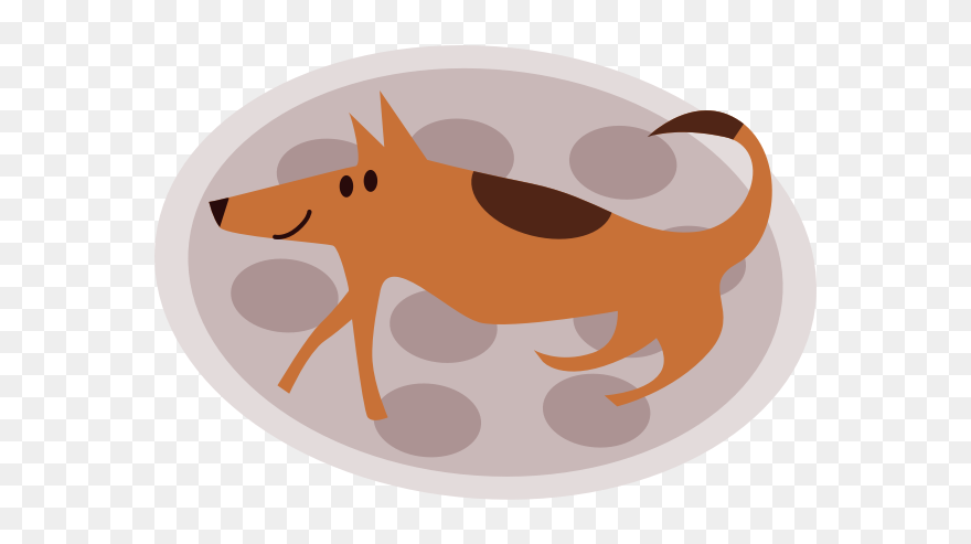 Dog On A Rug - Pig On The Rug Clipart - Png Download
