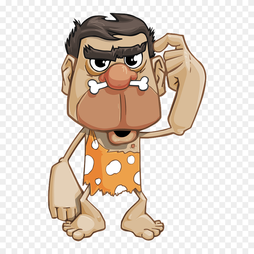 Caveman Clipart - Stone Age Cave Png Transparent Png