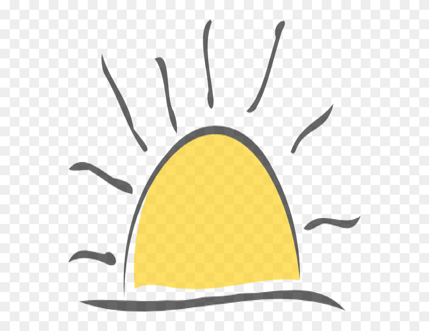 Sunset Clip Art At Clker - Png Download