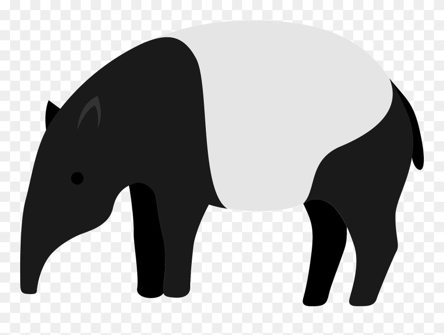 Tapir Clip Art - Png Download
