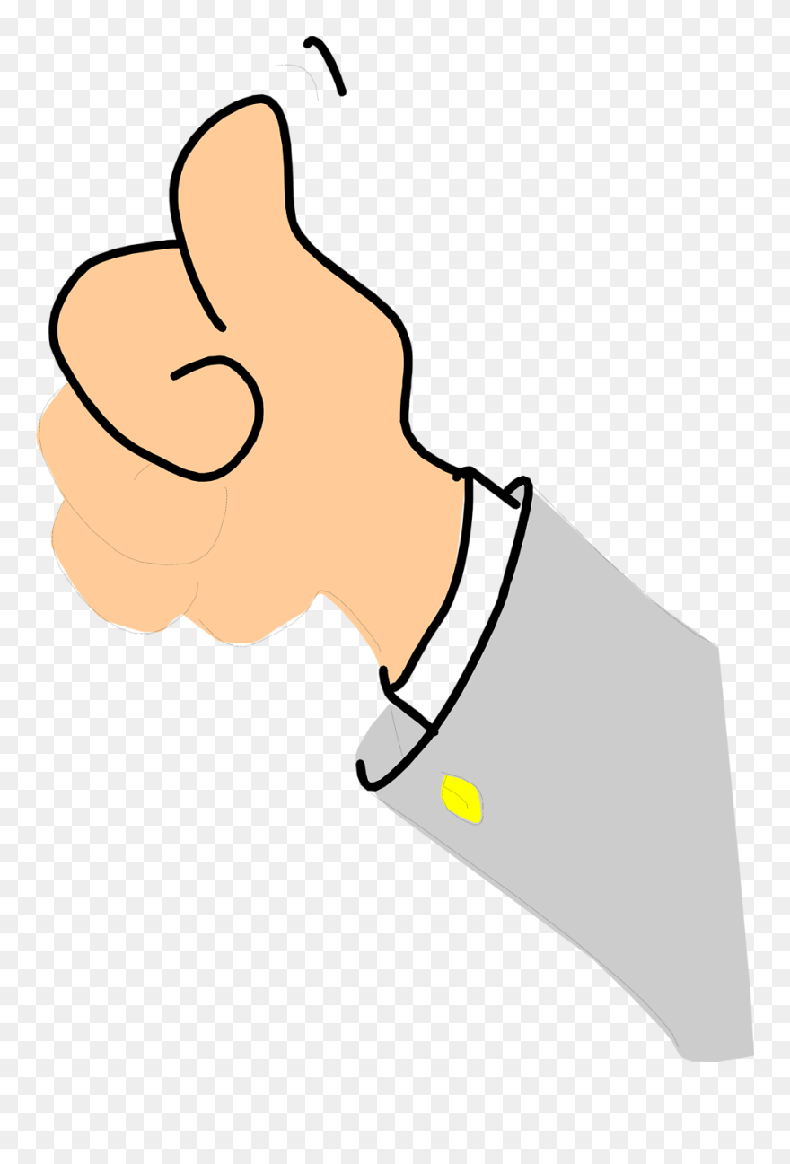 Free Clipart Thumbs Up Vector Library Library Thumbs - Clipart Transparent Background Thumbs Up Gif - Png Download