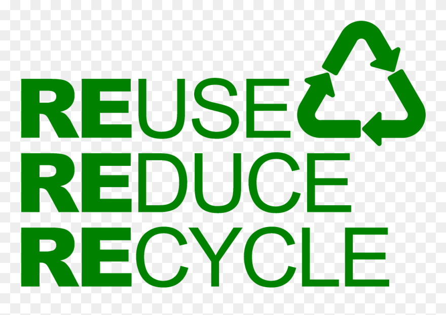 Recycle Heart Clipart Clip Art Royalty Free Library - Rule Of The 3 R - Png Download