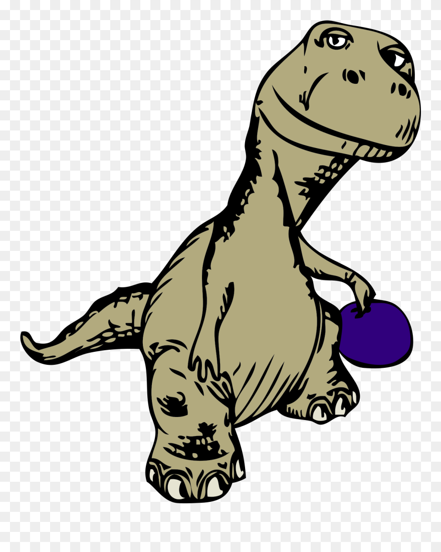 Johnny Automatic Dinosaur Remix - Clipart Moving Dinosaur - Png Download