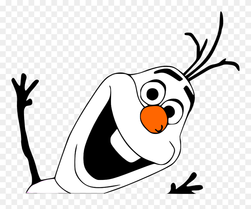Movies, Personal Use, Olaf Waving 2, - Drawing Ideas Olaf Clipart