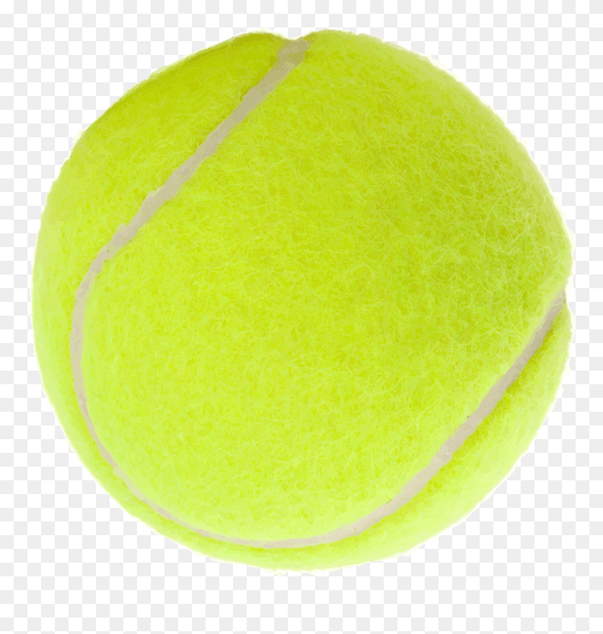 Tennis Ball Transparent - Tennis Ball Transparent Background Clipart