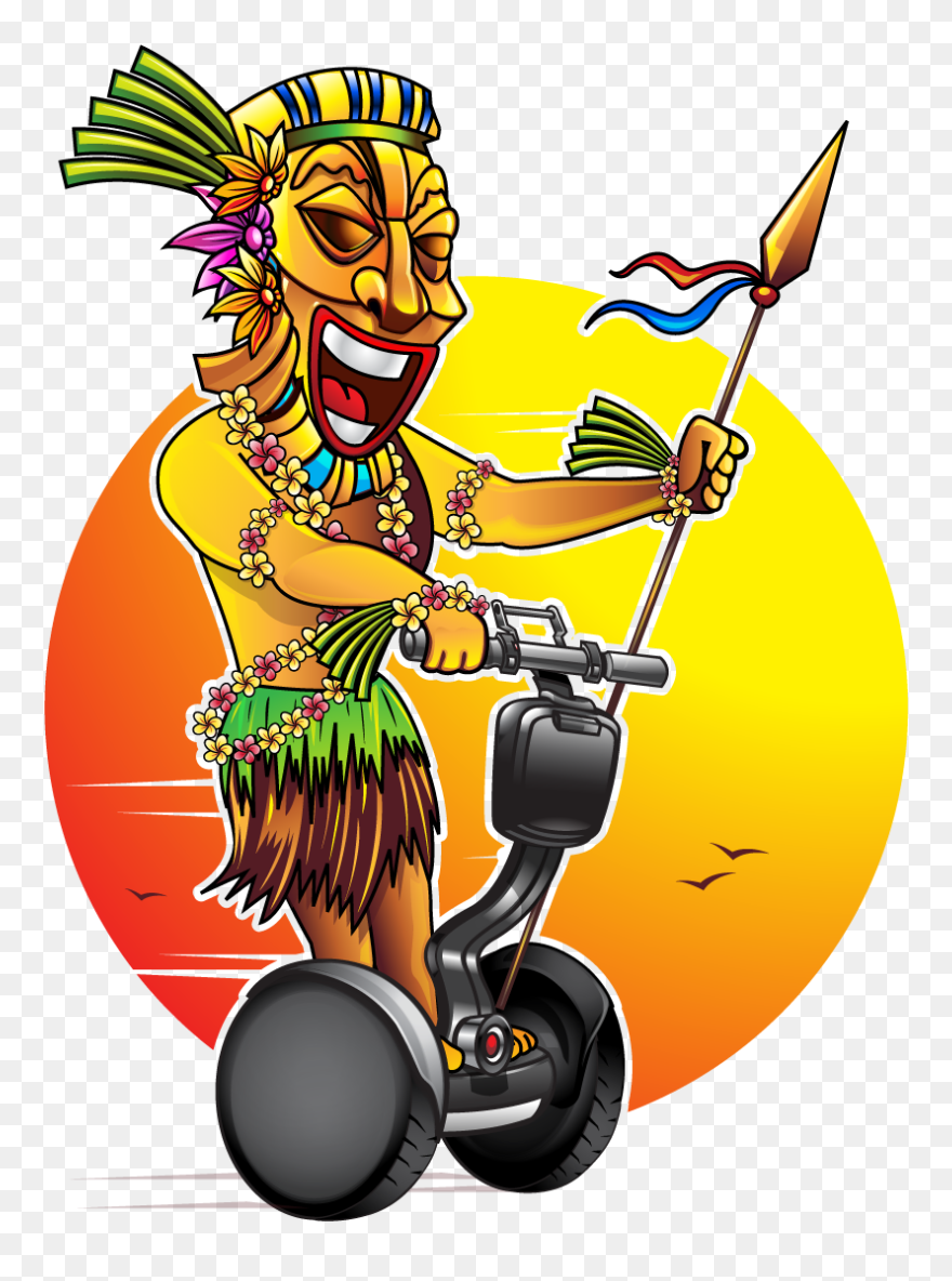 Sunset Clipart Maui Hawaii - Cartoon - Png Download