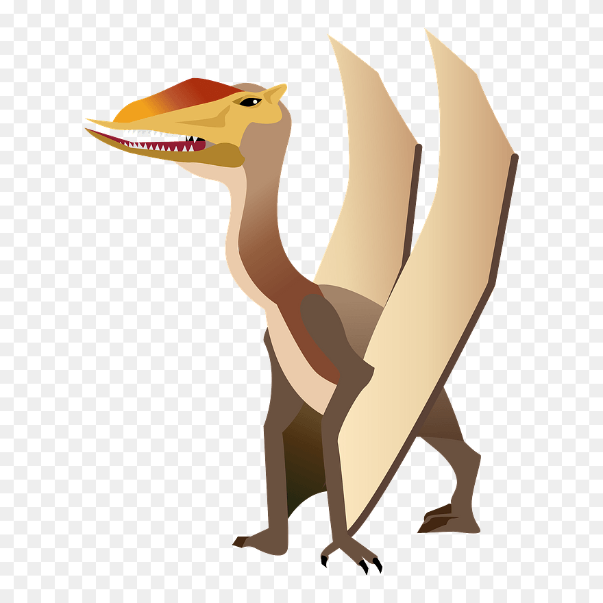 Dimorphodon Dinosaur Clipart - Illustration - Png Download