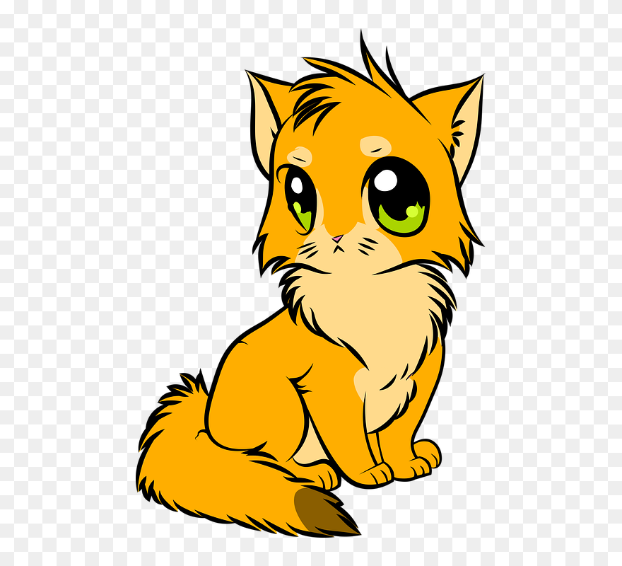Cat Anime Clipart