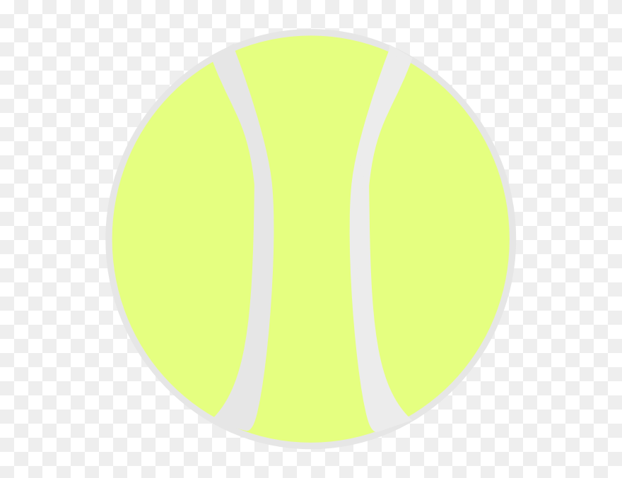 Tennis Ball Clip Art Graphics - Circle - Png Download