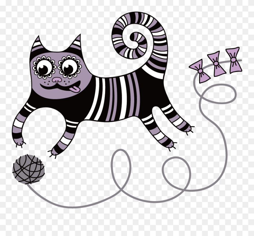 Cat Whiskers Clip Art - Cat - Png Download