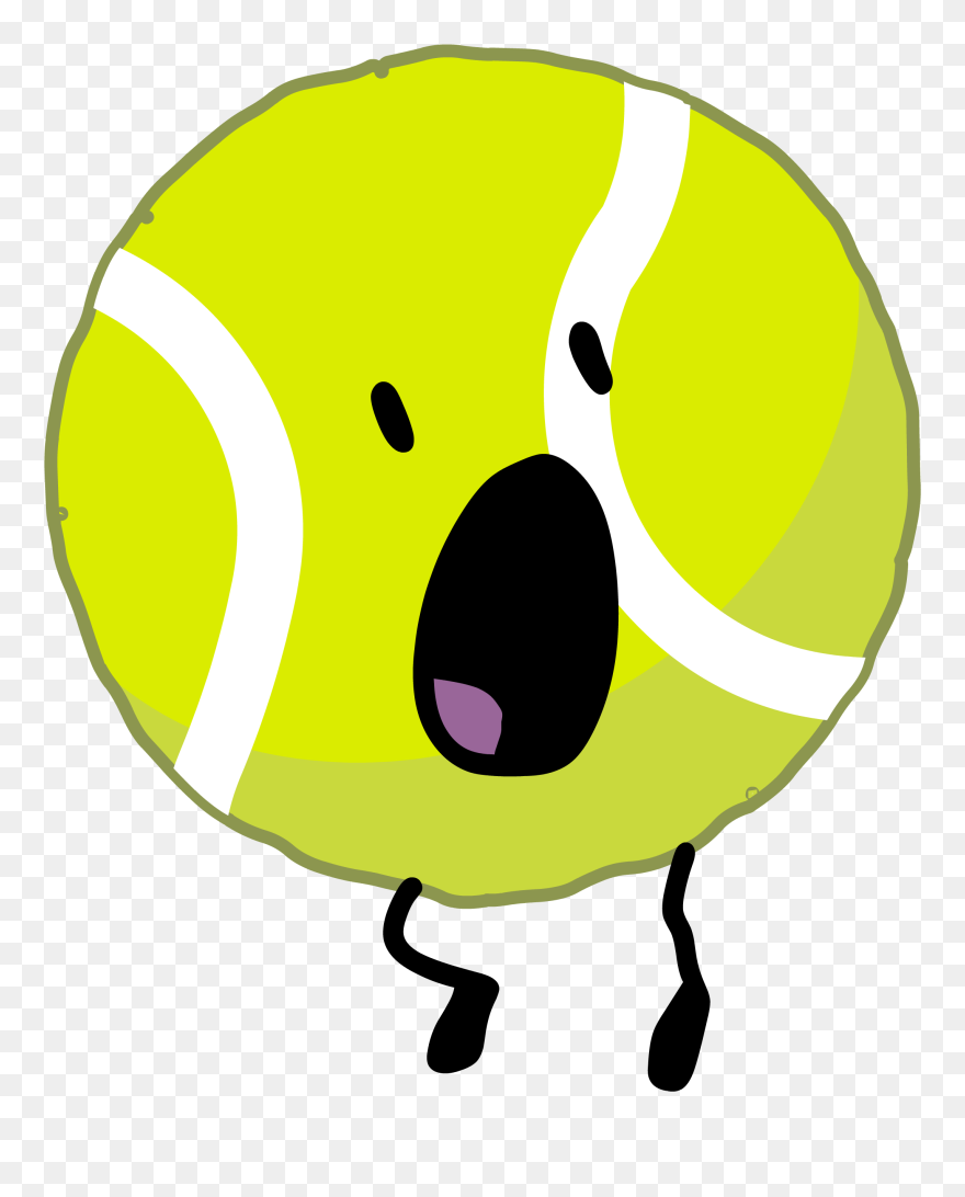 Clipart Rocket Tennis - Tennis Ball From Bfdi - Png Download