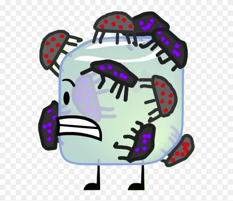 Tennis Ball Clipart Battle For Dream Island - Bfdi Bugs - Png Download