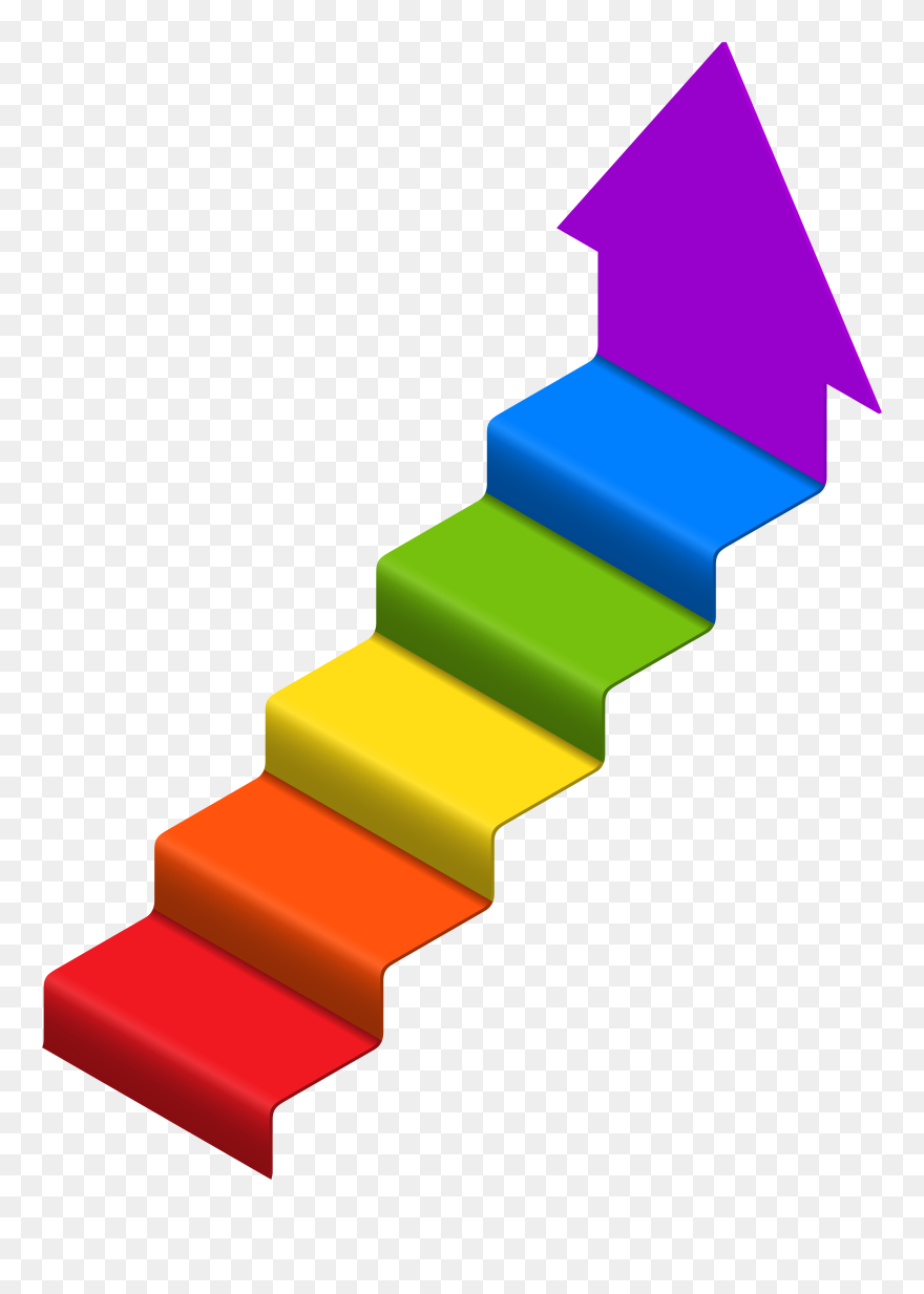 Transparent Goals Clipart - Stairs Clipart Png