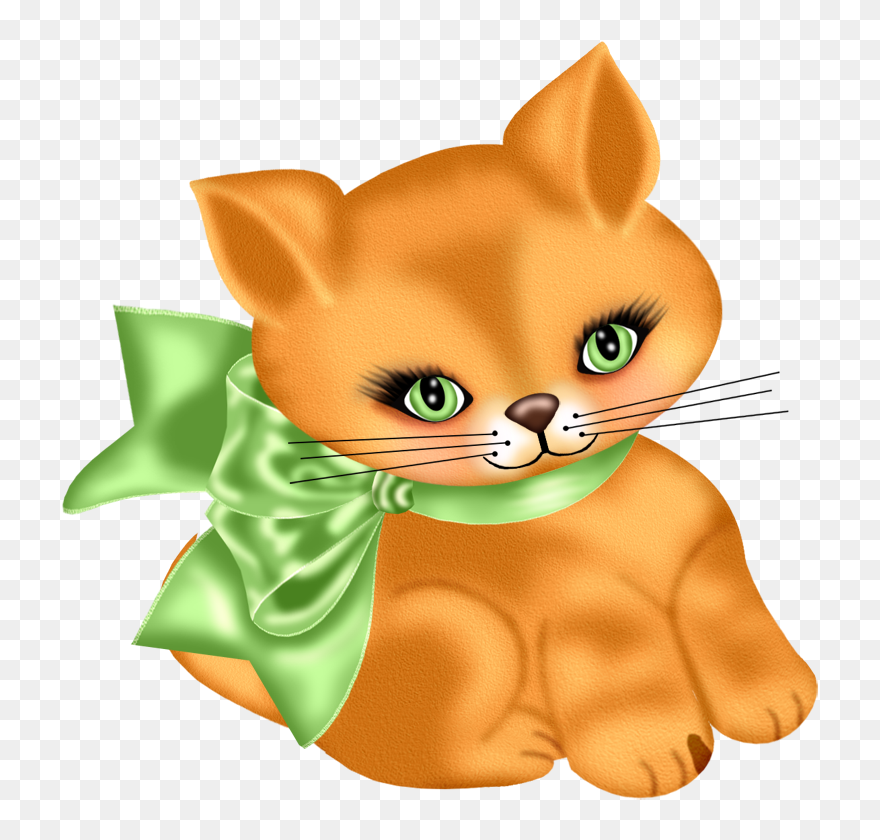 Cães & Gatos Animals Images, Zoo Animals, Kitten Cartoon, - Cartoon Cat Clipart