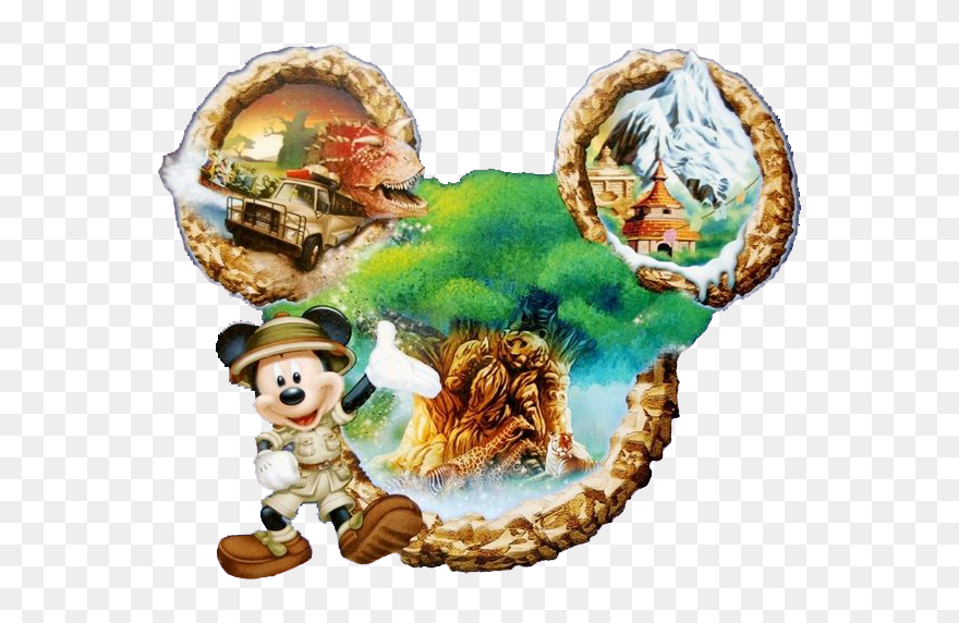 Animal Kingdom Clipart Mickey Safari - Disney Animal Kingdom Transparent - Png Download