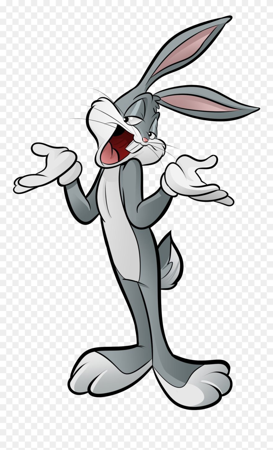 Canon Clipart Physics Force - Bugs Bunny - Png Download
