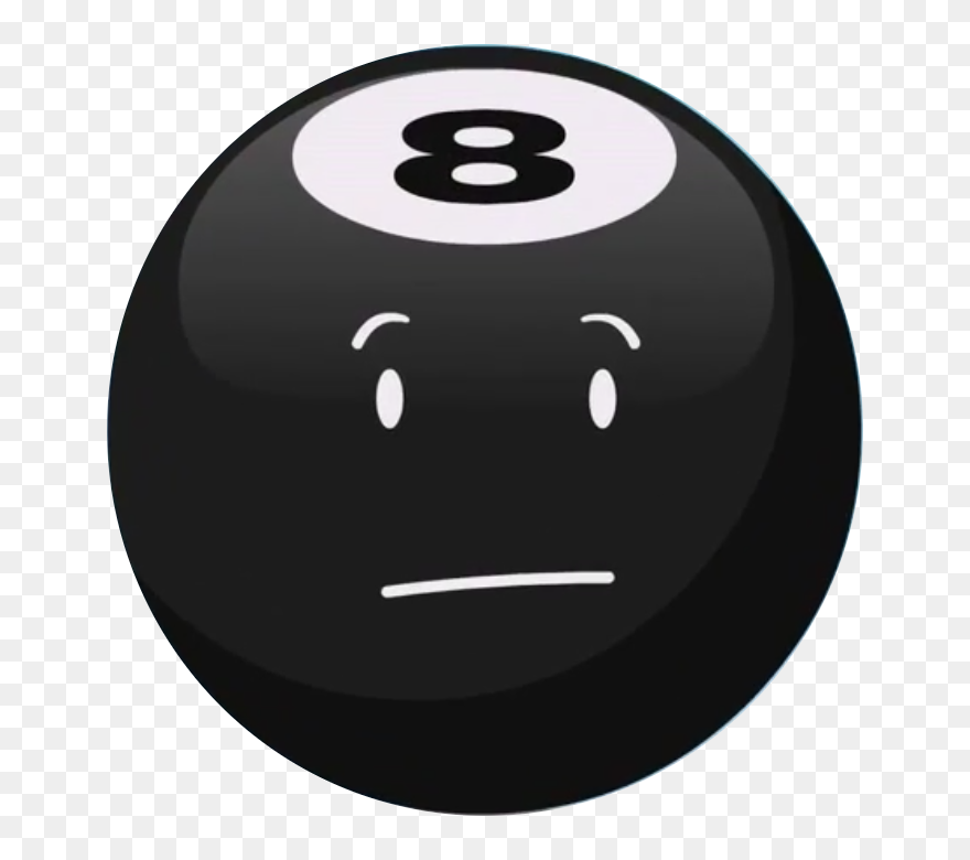 Tennis Ball Clipart Battle For Dream Island - Battle For Dream Island 8 Ball - Png Download